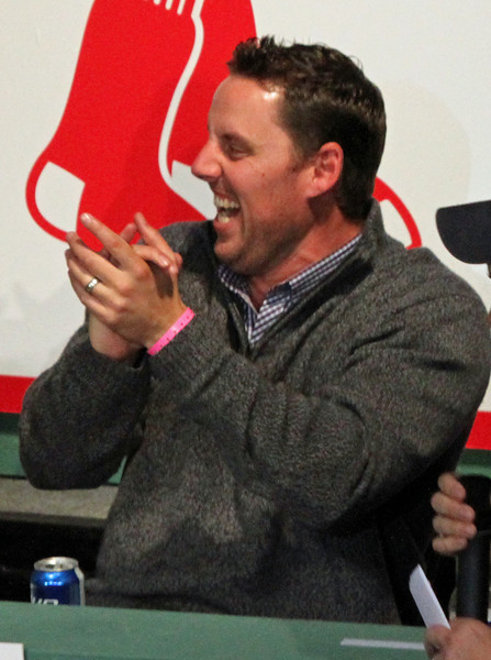 Lackey having a heck of a time at the Welcome Home Dinner in 2011. Photo courtesy of Kelly O'Connor/sittingstill and used with permission.